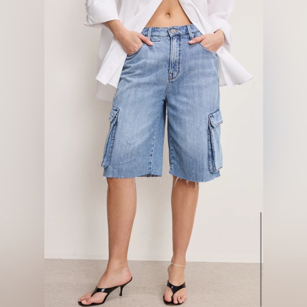 Good American Cargo Shorts